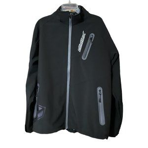 Mens CastleX Black Barrier Jacket – Weather resistant, size XL
